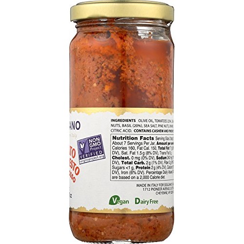 Seggiano, Tomato and Basil Pesto, 7 oz