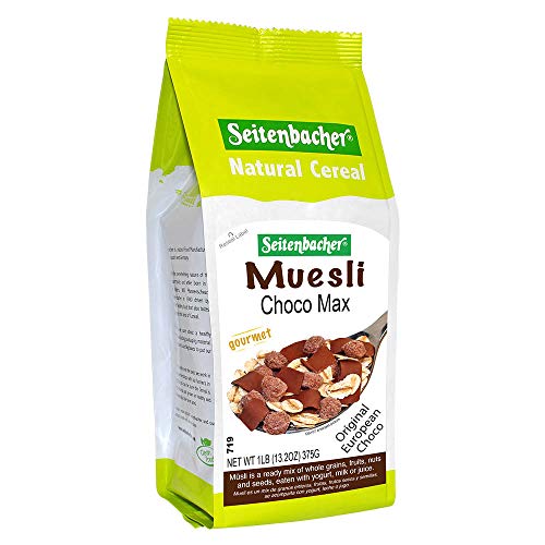 Seitenbacher Muesli #5 Choco Max Natural Cereal, 16 Ounce