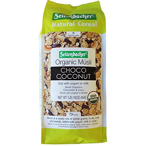 Seitenbacher Muesli - Organic Choco Coconut Breakfast Imported F