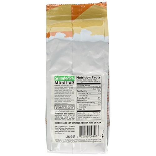 Seitenbacher Musli #3 For Active People 16 Oz Pack Of 3