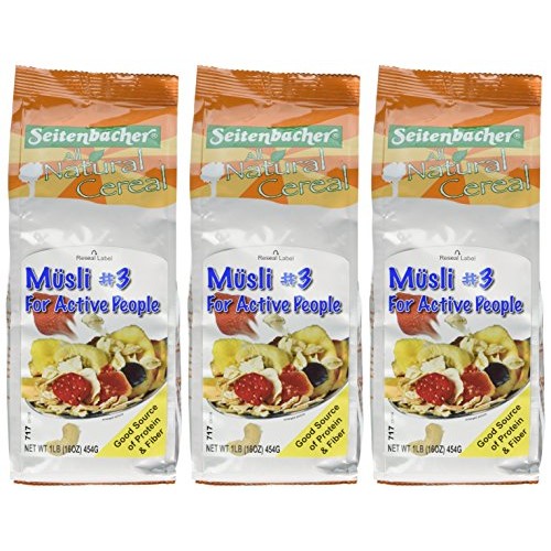 Seitenbacher Musli #3 For Active People 16 Oz Pack Of 3
