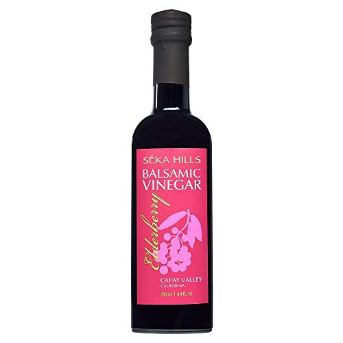 Seka Hills, Vinegar Balsamic Elderberry, 8.45 Fl Oz