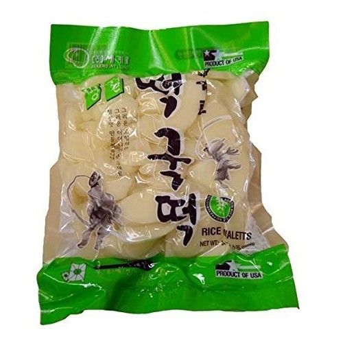 Sekero Rice Cake,Korean Rice Cake, Rice Ovaletts, 24Oz/Pk Pack