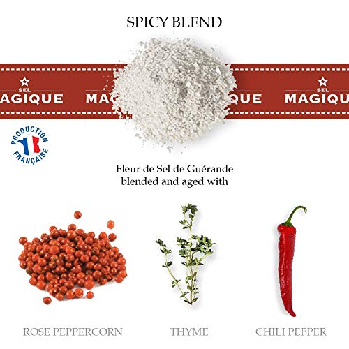 Sel Magique Herb Sea Salt Trio Sampler Set - Fleur De Sel From F