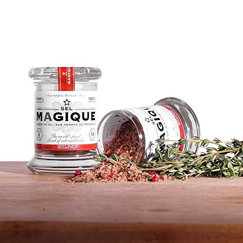 Sel Magique Herb Sea Salt Spicy Blend - French Fleur De Sel, Nat