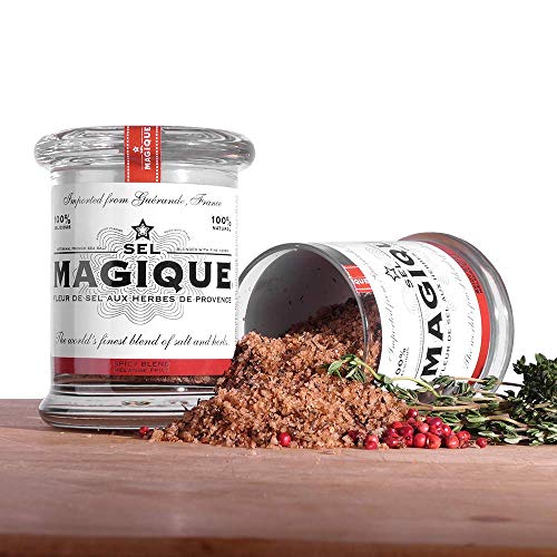 Sel Magique Herb Sea Salt Spicy Blend - French Fleur De Sel, Nat