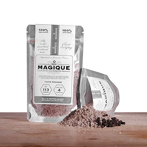 Sel Magique Salt &Amp; Pepper Herb Blend - Fleur De Sel From France,