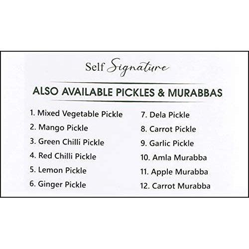 Self Signature Homemade Stuffed Banarasi Red Chilli Pickle, Lal