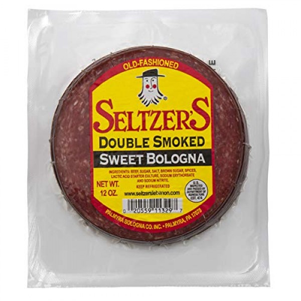 Seltzers Double Smoked Sweet Bologna 12 Oz 4 Pack