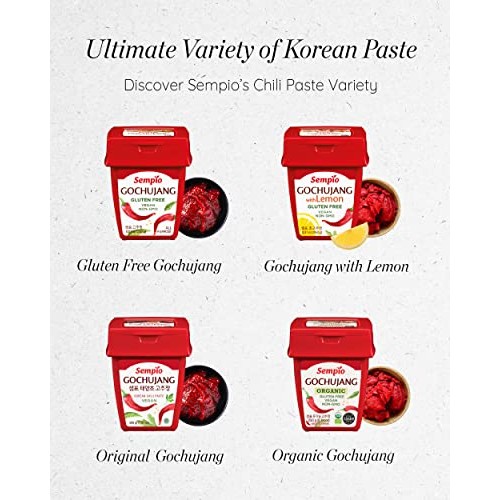 Sempio Gochujang, Hot Pepper Paste Korean Chili Paste_1.1lbs ...