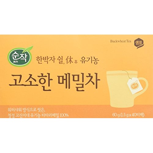 Sempio Korean Traditional Buckwheat Tea 60G 1.5G X 40 Tea Bags