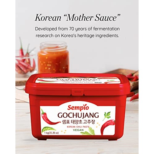 Sempio Vegan Gochujang, Hot Pepper Paste Korean Chili Paste_2....