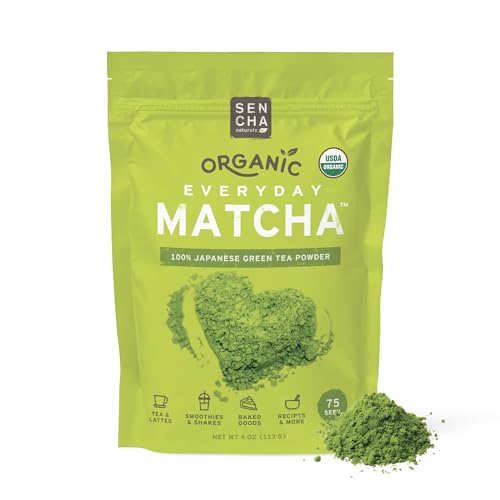SEN CHA Naturals Organic Everyday Matcha Powder, Authentic Japan...