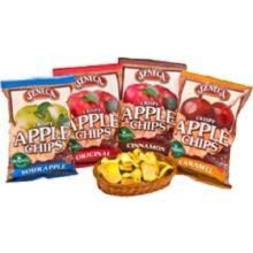 Seneca Cinnamon Apple Chips - 2.5 Oz. Bag, 12 Per Case