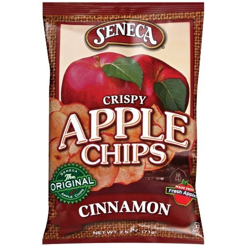 Seneca Cinnamon Apple Chips,2.5-Ounce Bags Pack Of 5
