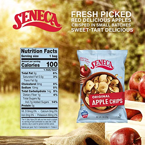 Seneca Original Apple Chips | Made From Fresh 100% Red Delicious