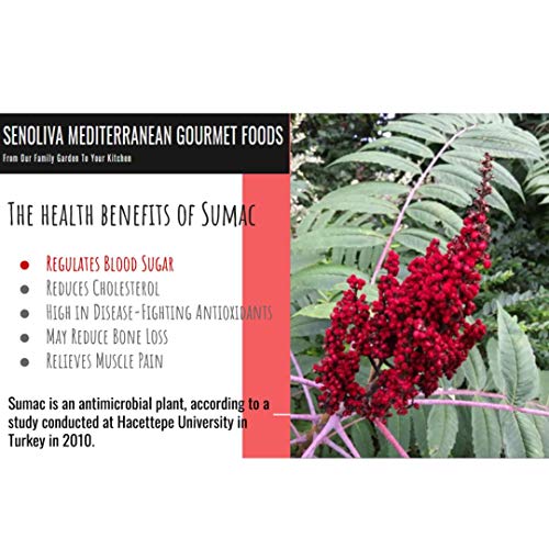 Pure Sumac Powder | Tangy-Sour, Lemon-Like Flavor | Pairs Well W