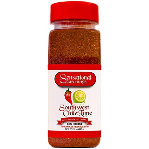 Southwest Chile Lime Seasoning, Low Salt 10 Oz