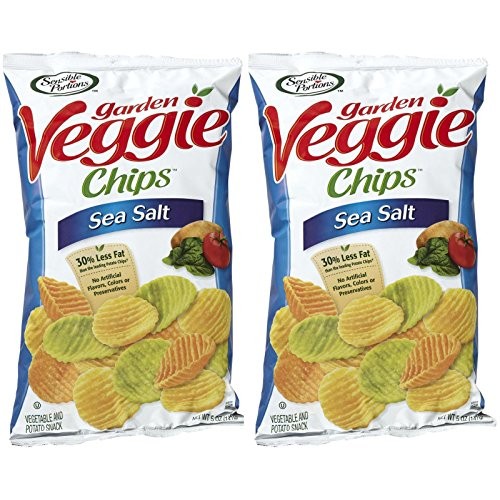 Sensible Portions Garden Veggie Chips - Sea Salt - 5 Oz - 2 Pk