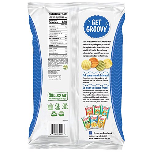Sensible Portions Garden Veggie Chips, Sea Salt, 7 oz