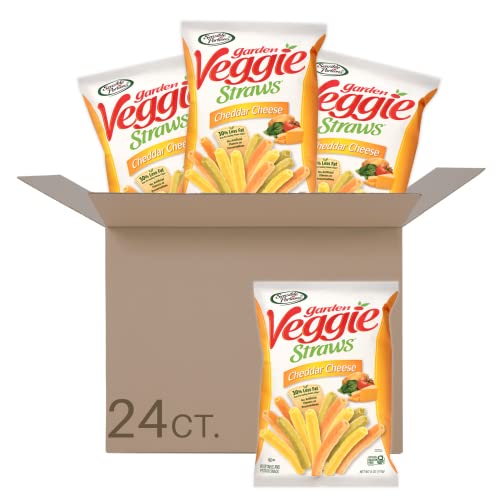 Sensible Portions Garden Veggie Straws, Cheddar Cheese,Cheese, S