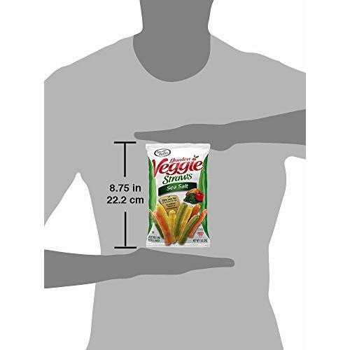 Sensible Portions Garden Veggie Straws, Sea Salt, 1 Oz. Pack Of