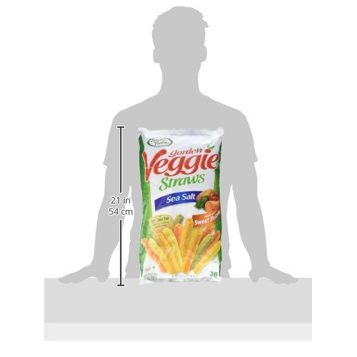 Sensible Portions Garden Veggie Straws Sea Salt 25 Oz. 1.56 Lb.
