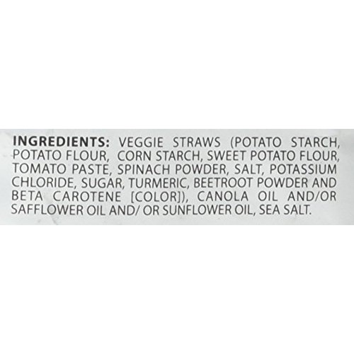 Sensible Portions Garden Veggie Straws Sea Salt 25 Oz. 1.56 Lb.