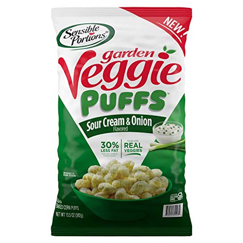 Sensible Portions Sour Cream &Amp; Onion Garden Veggie Puffs 13.5 O