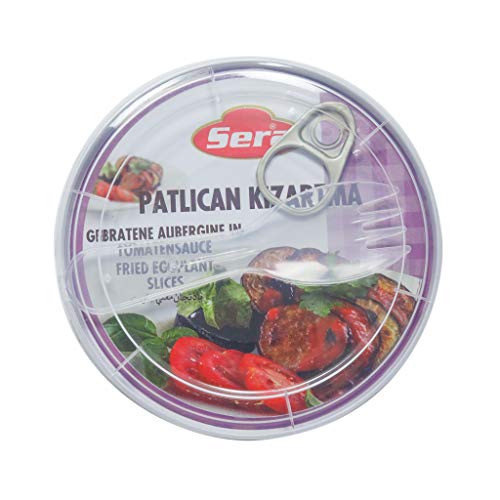 Sera Fried Eggplant Slices In Tomato Sauce, Vegan, 100% All Natu