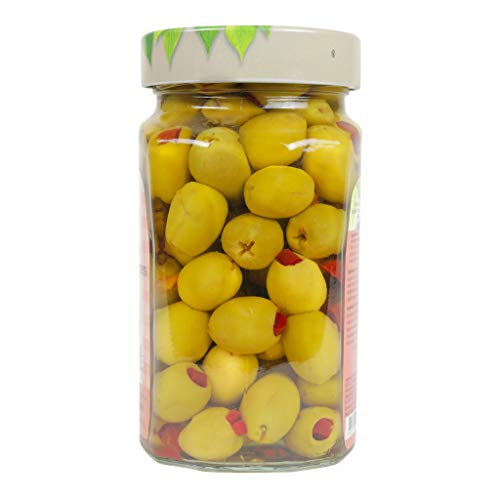 Sera Green Olives Stuffed With Peppers In Brine Great For Snacki