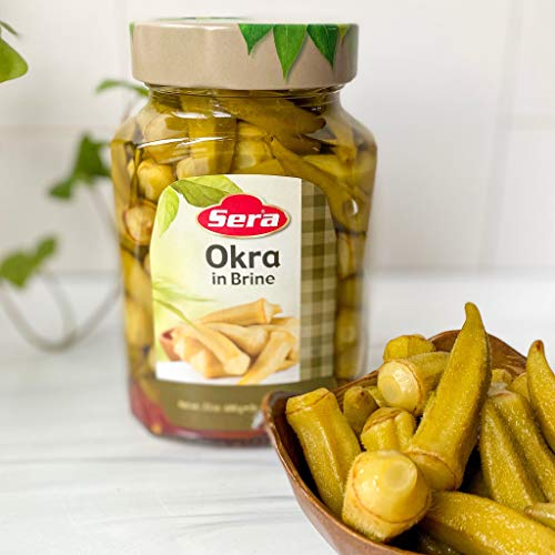 Sera Okra In Brine Ready To Eat &Amp; Healthy! 1.43 Lb