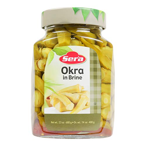 Sera Okra In Brine Ready To Eat &Amp; Healthy! 1.43 Lb