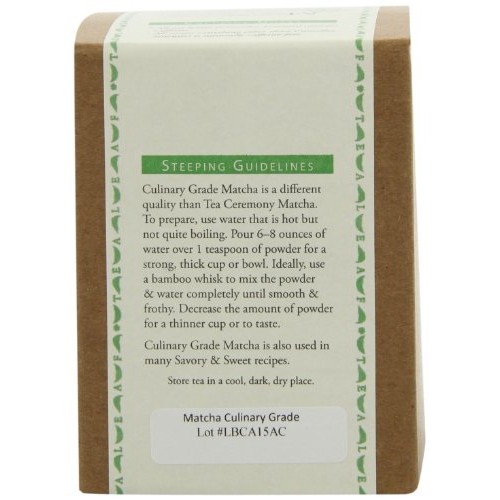 Serendipitea Matcha Culinary Grade, Organic Green Tea, 4-Ounce Box