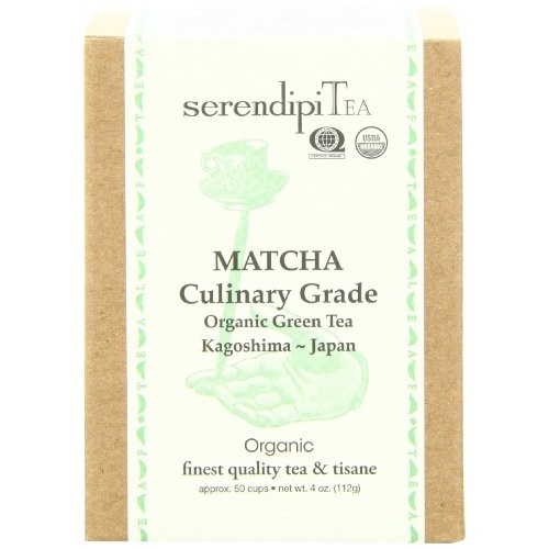 Serendipitea Matcha Culinary Grade, Organic Green Tea, 4-Ounce Box