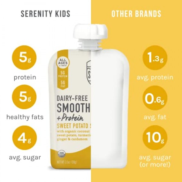 Serenity Kids 6+ Months Dairy-Free Smoothie Baby Food | Usda Org