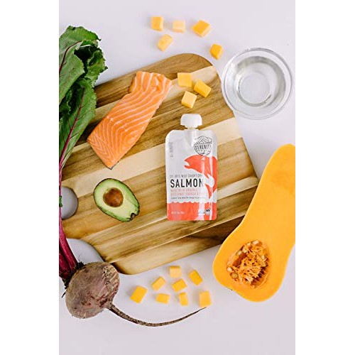 Serenity Kids Baby Food, Wild Caught Coho Salmon With Organic Bu