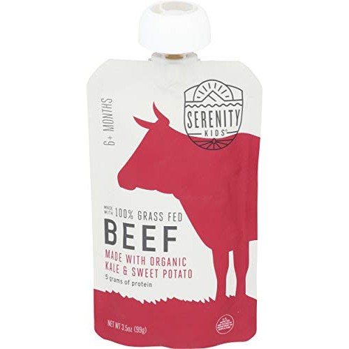 Serenity Kids, Beef With Sweet Potato Kale, 3.5 Ounce
