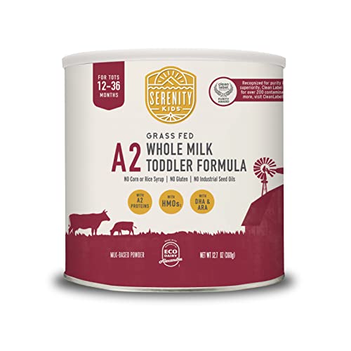 Serenity Kids Toddler Formula Powder Drink Made With Grass Fed O