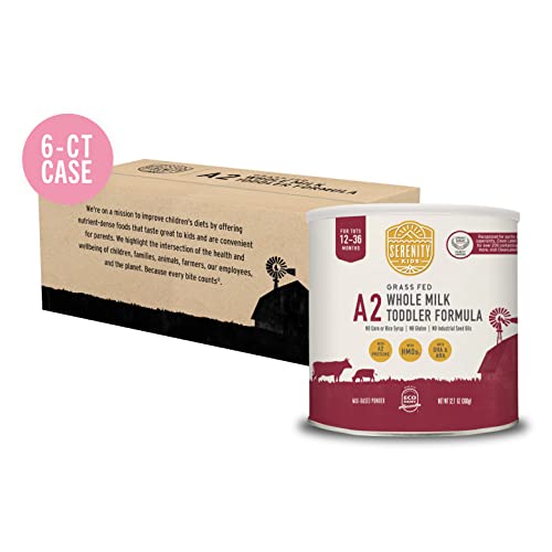 Serenity Kids Toddler Formula Powder Drink Made with Grass Fed O...