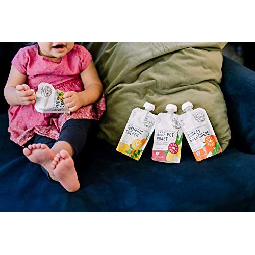 Serenity Kids, Toddler Purees With Bone Broth Variety Pack, For