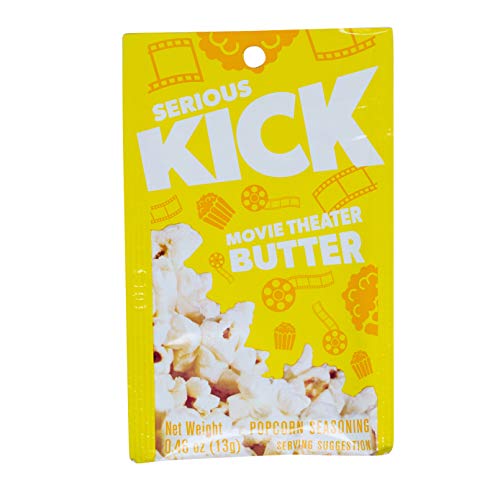 Serious Kick’S Movie Theater Butter Popcorn Seasoning, Microwave