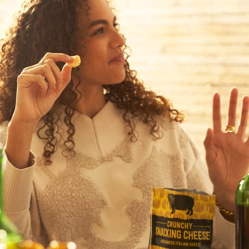 SERIOUS PIG Premium Import: Crunchy Snacking Cheese Snacks, Glut...