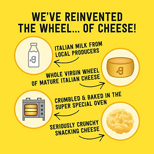 SERIOUS PIG Premium Import: Crunchy Snacking Cheese Snacks, Glut...