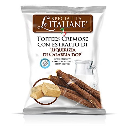 Serra Le Italiane, Italian Natural Toffee Licorice Candy From Ca