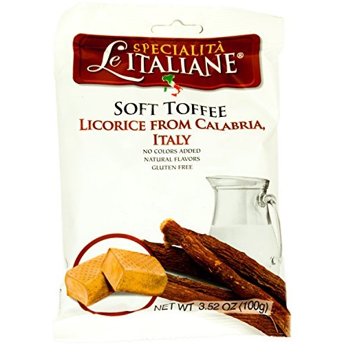Serra Le Italiane, Italian Natural Toffee Licorice Candy From Ca