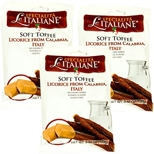 Serra Le Italiane, Italian Natural Toffee Licorice Candy From Ca