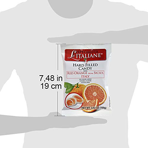 Serra Le Italiane, Italian Natural Hard Candy Filled With Red Or