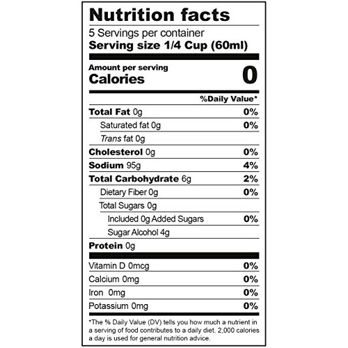 Servivita Zero Calories Pancake Syrup 10.6 Fl Oz