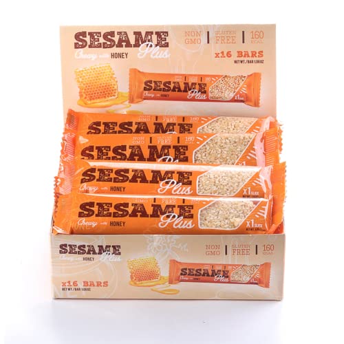 Sesame Plus Honey Sesame Bar – Sweet Snack, Sesame Snack With Ho...